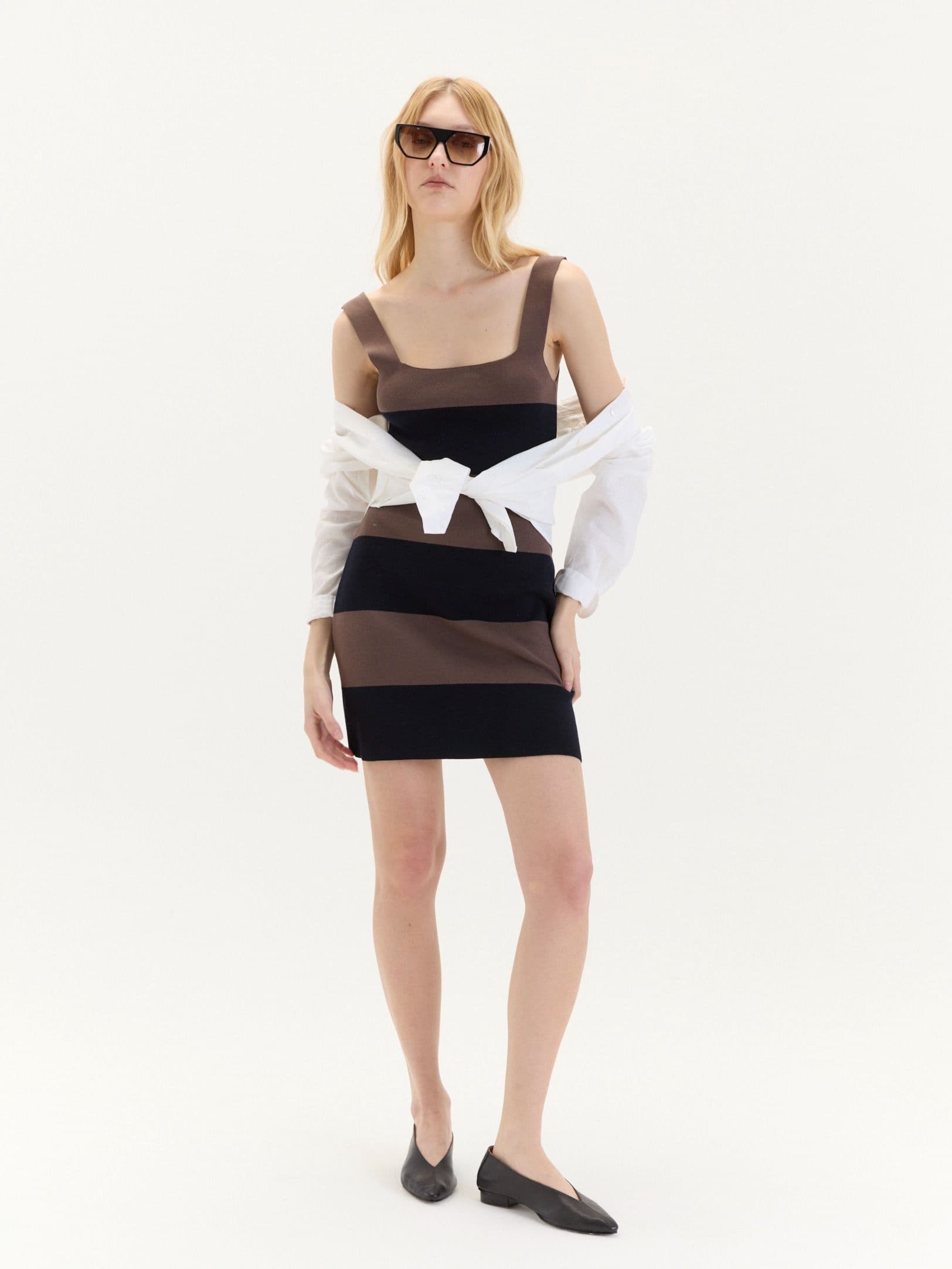 Vestido Alfonsa Rayado
