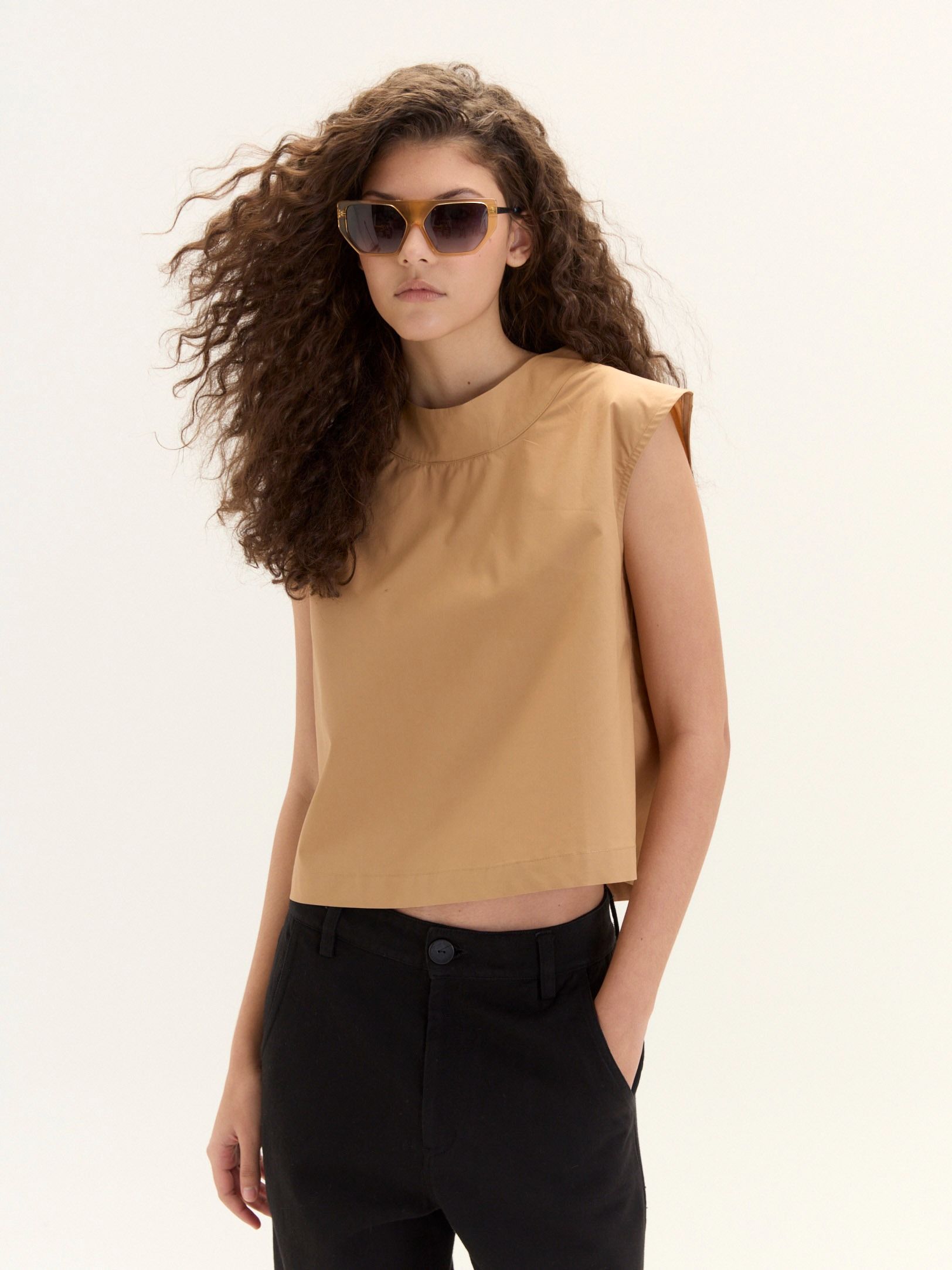 Top Ohara Algodón