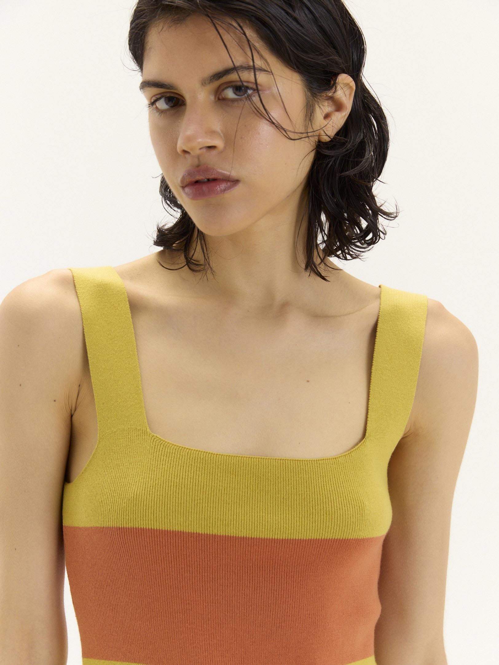Vestido Alfonsa Rayado